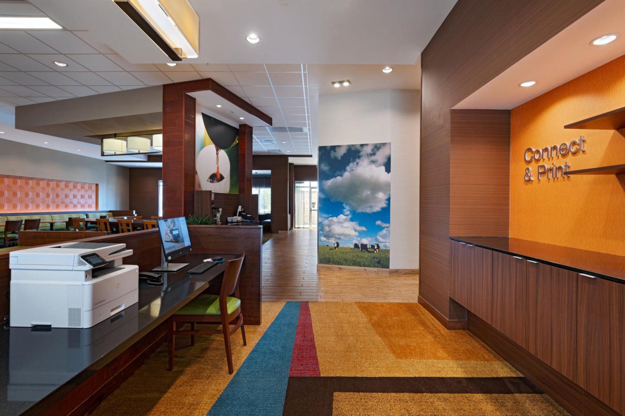 Fairfield Inn & Suites By Marriott Lincoln Airport Eksteriør bilde