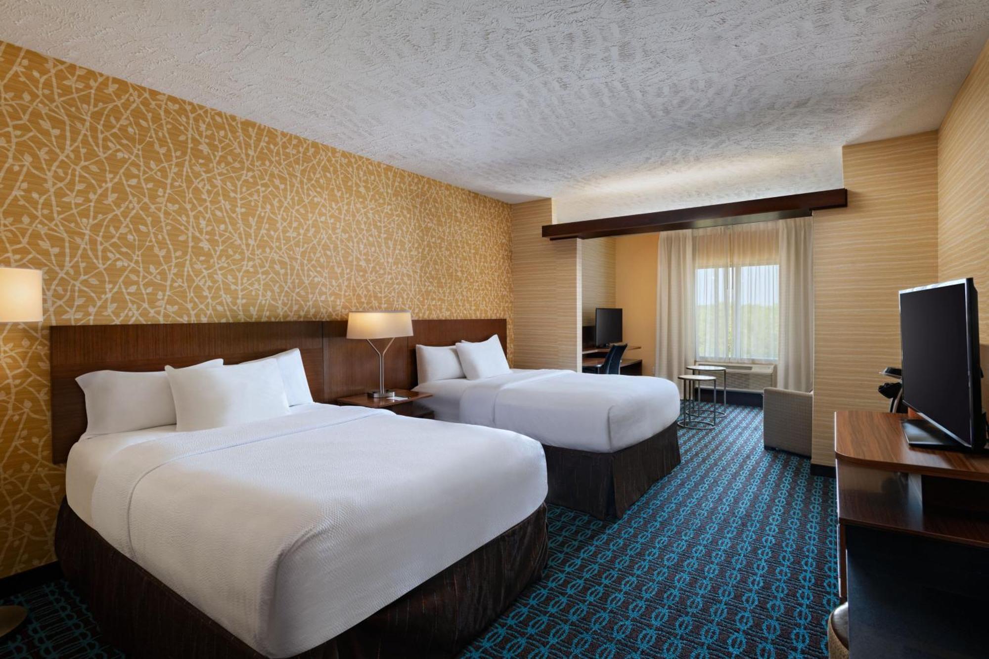 Fairfield Inn & Suites By Marriott Lincoln Airport Eksteriør bilde
